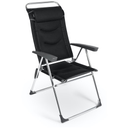 Campingstuhl Dometic Lusso Milano schwarz Pro Black