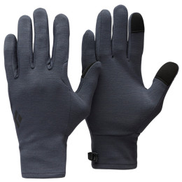 Handschuhe Black Diamond Midweight Wool Liners grau Charcoal (0038)