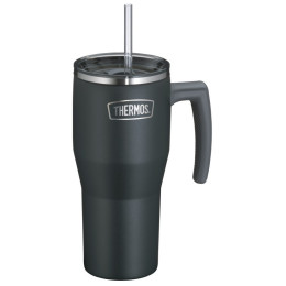 Thermotasse Thermos Refreshing 850 ml schwarz black matt