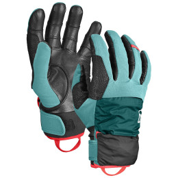 Damenhandschuh Ortovox Tour Pro Cover Glove W hellblau ice waterfall