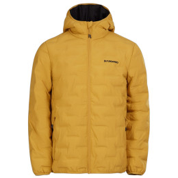 Herren-Winterjacke Fundango Smoke Eco Hooded Jacket gelb kangoo