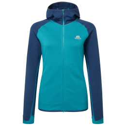 Damen-Sweatshirt Mountain Equipment W's Eclipse Hooded Jacket blau Topaz/Medieval