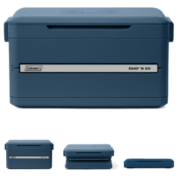 Kühlbox Coleman Snap-N-Go 55QT blau Saphire