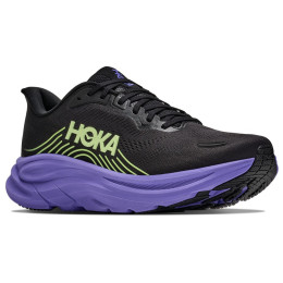 Herren Laufschuhe Hoka Clifton 11 schwarz/lila Black / Neon Yuzu