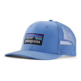 Baseballmütze Patagonia P-6 Logo Trucker Hat hellblau Abundant Blue