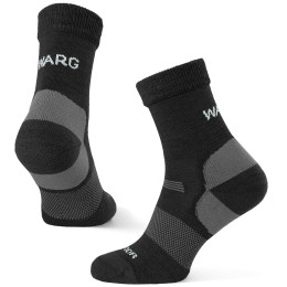 Kindersocken Warg Merino Hike K schwarz Black