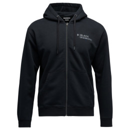 Herren-Sweatshirt Black Diamond M Mini Stacked Fz Hoody schwarz Black (0002)