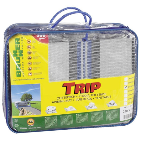 Zeltunterlage Brunner Trip 250x450 cm grau