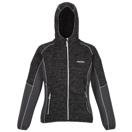 Damen-Sweatshirt Regatta Walbury IV schwarz Black/Sealgr