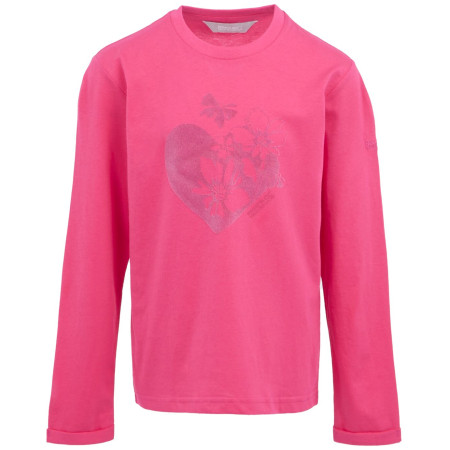 Kinder-T-Shirt Regatta Wenbie III rosa HtPk(FlrHrt)