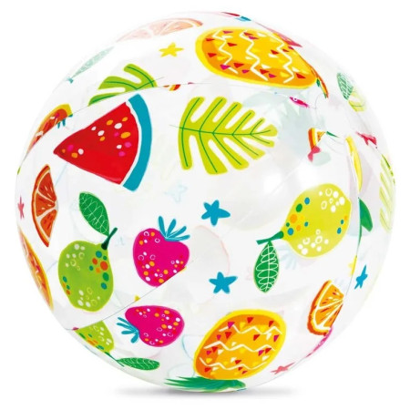Aufblasbarer Ball Intex Lively Print Balls 59040NP weiß