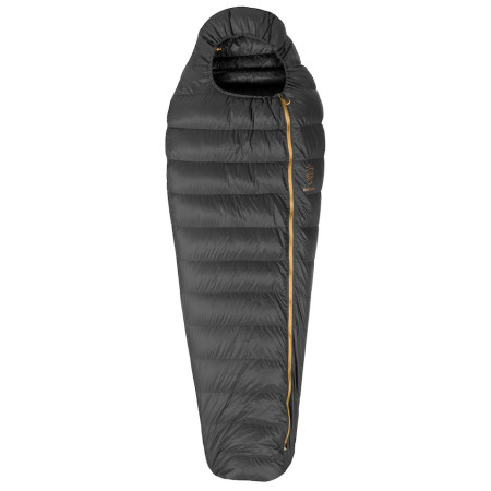 Daunenschlafsack Patizon R300 S (156-170 cm) schwarz All Black / Gold zipper
