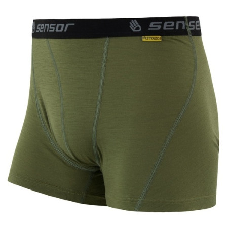 Boxershorts Sensor Merino Wool Active safari grün Safari