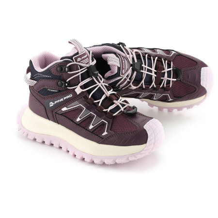 Kinder Knöchel-Trekkingschuhe Alpine Pro Atego Purple