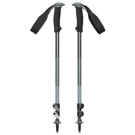 Trekkingstöcke Black Diamond Trail Sport Trek türkis/grau Laurel Green
