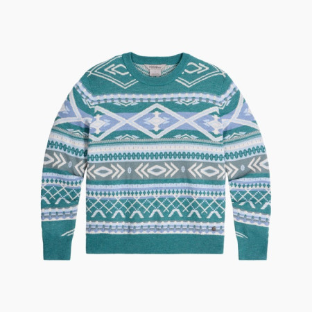 Damenpullover Royal Robins W Westlands Pullover blau/weiß Mineral Htr Acacia Pt