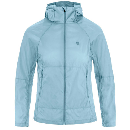 Damenjacke Fjällräven Keb Lätt Wind Jacket W blau Breeze Blue
