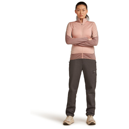 Damen Funktions-Sweatshirt Icebreaker Women Merino Blend 300 RealFleece™ Descender LS Zip