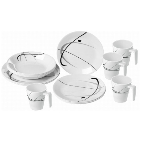 Geschirrset Brunner Melamine Set Serenade
