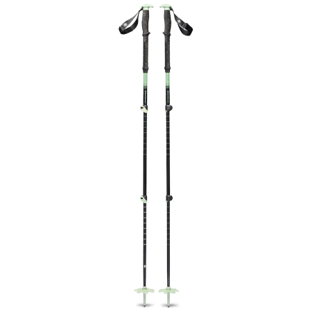 Skialp-Stöcke Black Diamond Expedition 3P Ski Poles schwarz/beige Desert Sage
