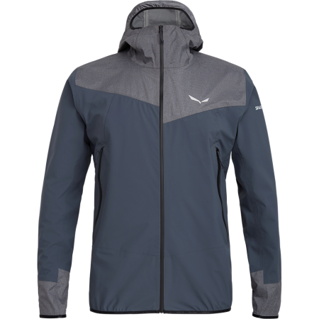 Herrenjacke Salewa AGNER PTX 3L M JKT schwarz BlackOut/
