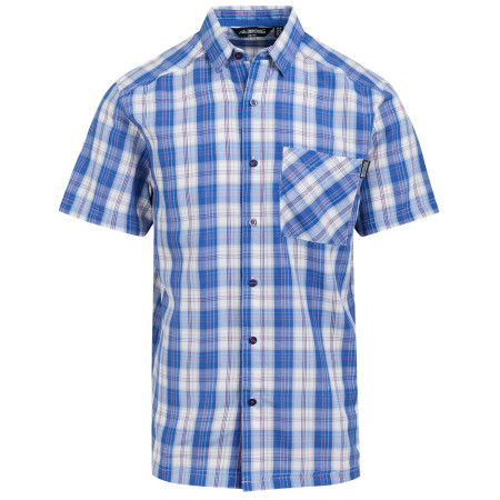 Herrenhemd Regatta Mindano IX weiß/blau Wht/OlymBlCh