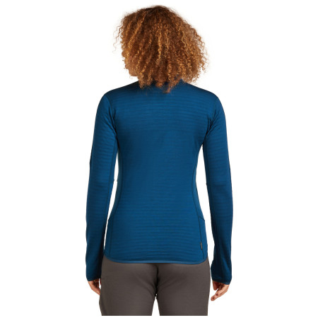 Damen Funktions-Sweatshirt Icebreaker Women Merino Blend 300 RealFleece™ Descender LS Zip