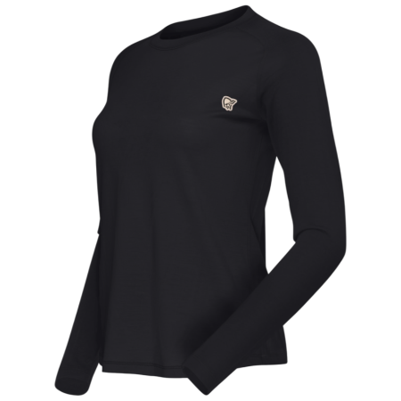 Damen-T-Shirt Norrona femund pureUll Long Sleeve