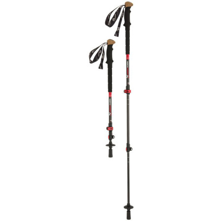 Trekkingstöcke Northfinder Summit schwarz Black
