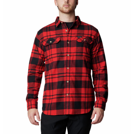 Herrenhemd Columbia Flare Gun™ Stretch Flannel rot/grau Sail Red River Crossing Plaid