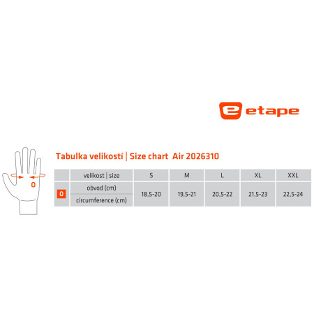 Herrenhandschuh Etape Air