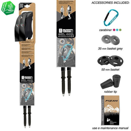 Trekkingstöcke Fizan Compact MS