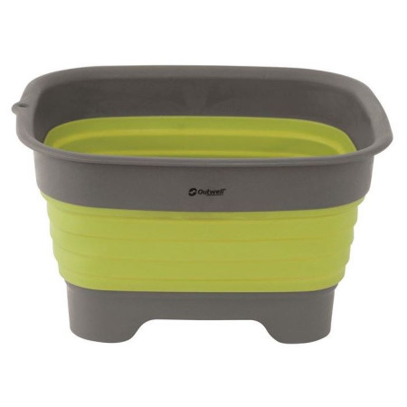 Waschschüssel Outwell Collaps Wash Bowl with drain grün Lime Green