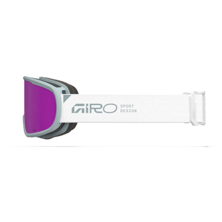 Skibrille Giro Roam White/Silver Stacked-Amber Pink/Yellow (2skla)