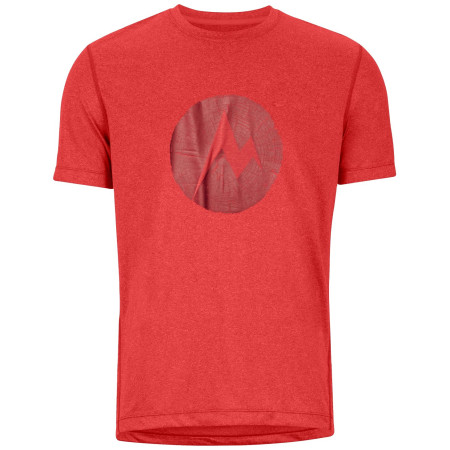 Herren-T-Shirt Marmot Transporter Tee SS rot VictoryRedHeather