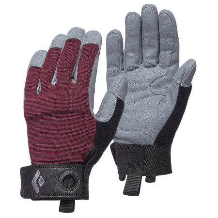 Klettersteig-Handschuhe Black Diamond Women'S Crag Gloves rot Bordeaux