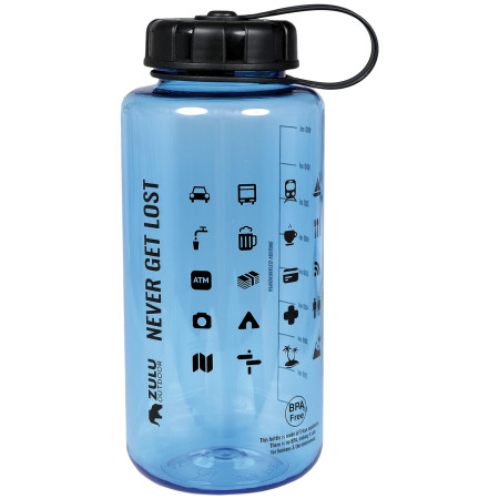 Flasche Zulu Travel Tritan Wide 1L