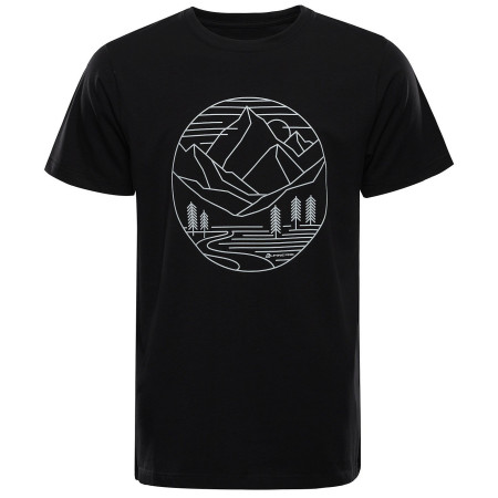 Herren-T-Shirt Alpine Pro Morol schwarz BLACK VARIANTA PC