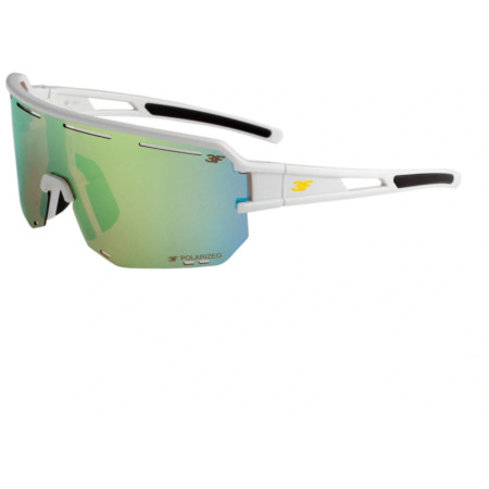 Kinder-Sonnenbrille 3F Spark jr. grün/weiß 1973 black/yellow
