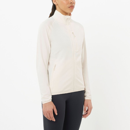 Damen-Sweatshirt Salomon Essential Lightwarm FZ W