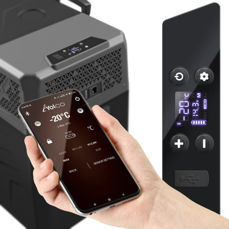 Kompressor-Kühlschrank Yolco BCX50