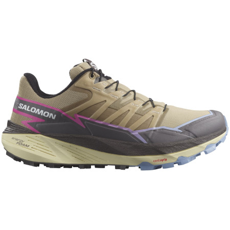 Damenschuhe Salomon Thundercross braun Slate Green / Plum Kitten / Blue Heron