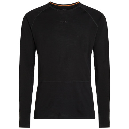 Herren-Funktionsshirt Icebreaker Men Merino 200 ZoneKnit LS Crewe schwarz Black