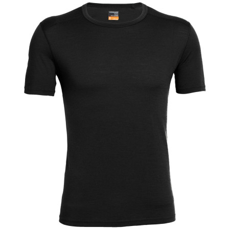 Herren-T-Shirt Icebreaker Mens 200 Oasis SS Crewe schwarz Black