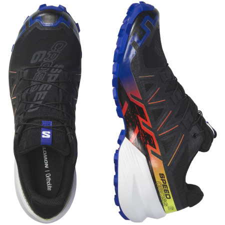 Herren Laufschuhe Salomon Speedcross 6 Gore-Tex Blue Fire