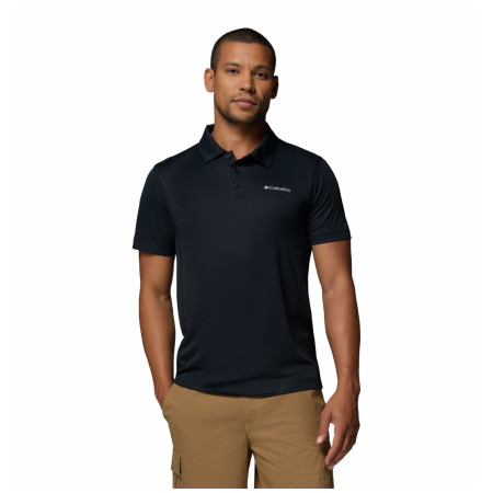 Herren-T-Shirt Columbia Zero Rules™ Light Polo schwarz Black