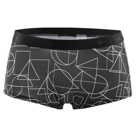 Damen-Boxershorts Craft Boxerky Greatness Waistband W schwarz/weiß Blackwhite