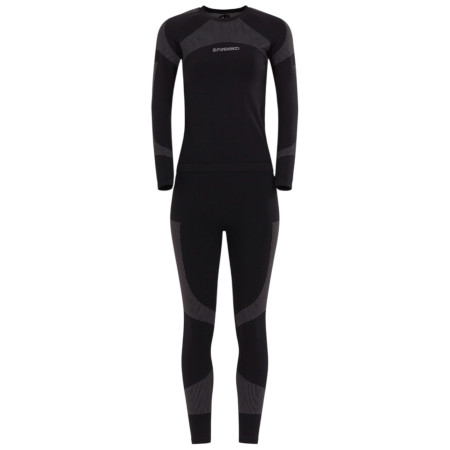 Damen-Thermounterwäsche Fundango Seamless Baselayer Set schwarz black