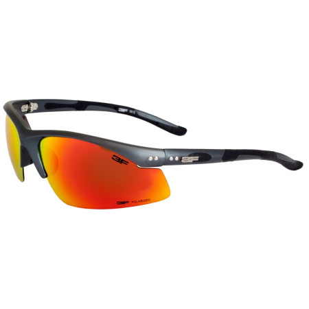 Brille 3F Leader schwarz/rot