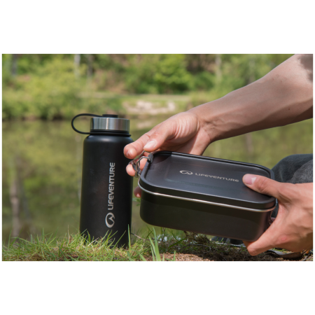 Essensbox LifeVenture Stainless Steel Mess Tin Container